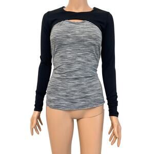 large cutout cover shrug bolero active layering top sleeves BC 3339